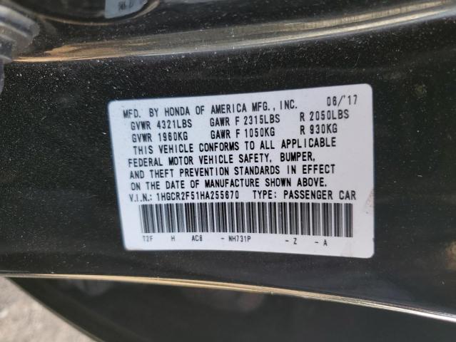 1HGCR2F51HA255670 Honda Accord Sport