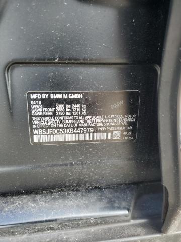 WBSJF0C53KB447979 BMW M5