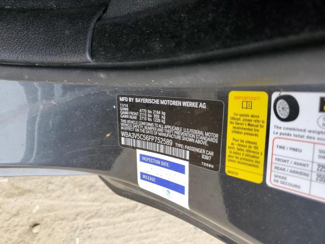 WBA3V5C56FP752589 BMW 428 I