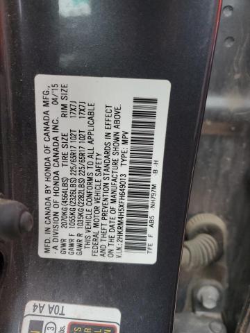 2HKRM4H5XFH649013 Honda CR-V EX