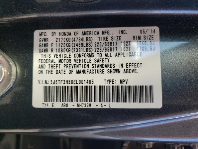 5J6TF3H50EL001405 Honda Crosstour Exl