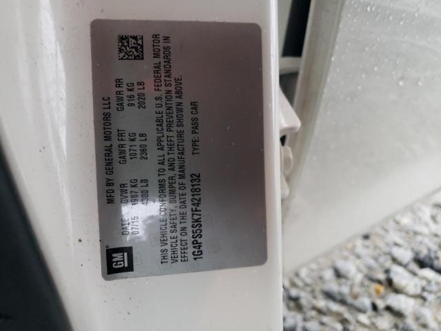 1G4PS5SK7F4218132 Buick Verano