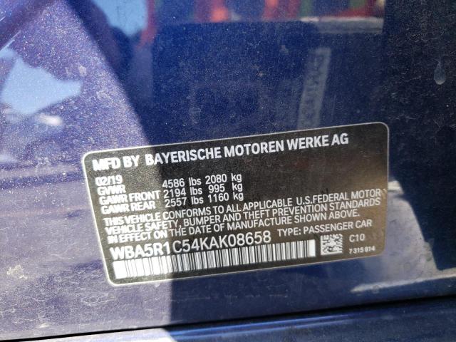 WBA5R1C54KAK08658 BMW 330I