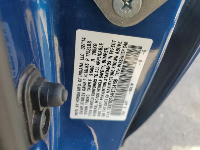 19XFB2F54EE024156 Honda Civic Lx
