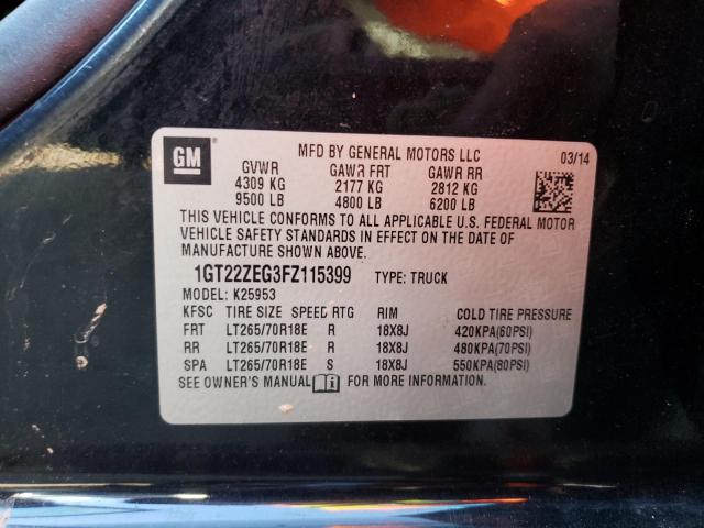 1GT22ZEG3FZ115399 GMC Sierra K2500 Slt