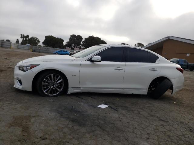 72612883 :رقم المزاد ، JN1EV7AP5JM356744 vin ، 2018 Infiniti Q50 Luxe مزاد بيع