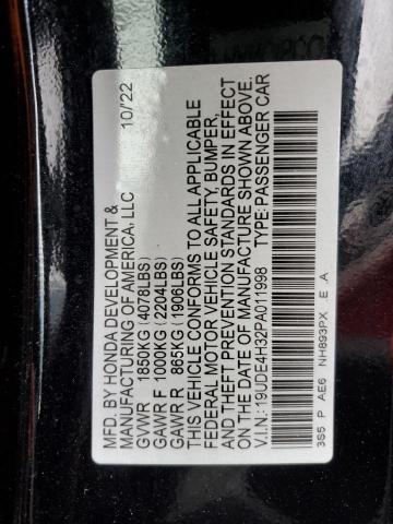 19UDE4H32PA011998 Acura Integra A-spec
