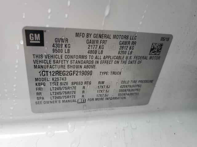 1GT12REG2GF219090 GMC Sierra K2500 Heavy Duty