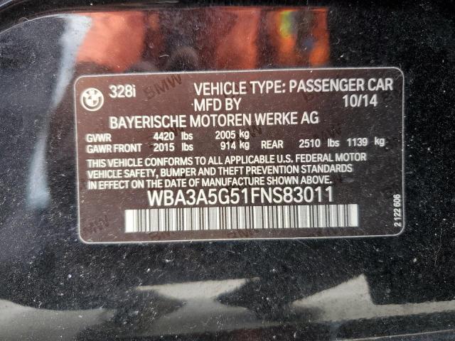 WBA3A5G51FNS83011 BMW 328 I