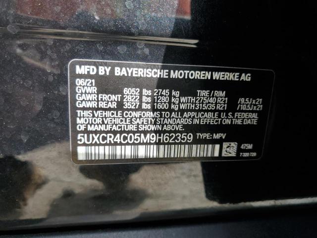5UXCR4C05M9H62359 BMW X5 Sdrive 40i