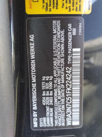 WBA3N7C51FK224242 BMW 428 I
