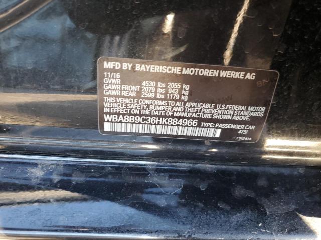WBA8B9C36HK884966 BMW 330 I