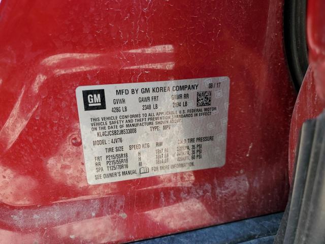 KL4CJCSB2JB533008 Buick Encore Essence