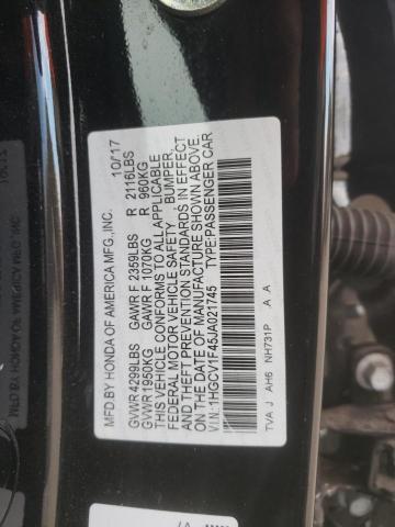 1HGCV1F45JA021745 Honda ACCORD EX