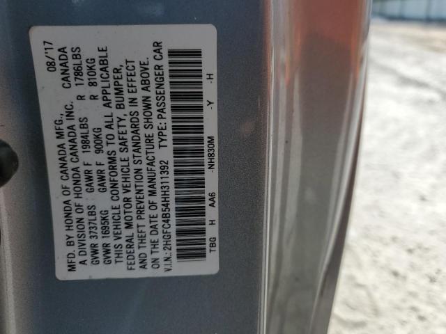 2HGFC4B54HH311392 Honda Civic Lx