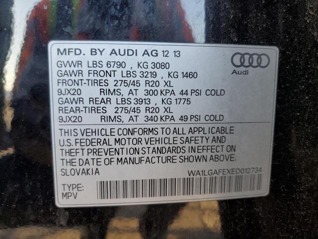 WA1LGAFEXED012734 Audi Q7 Premium Plus