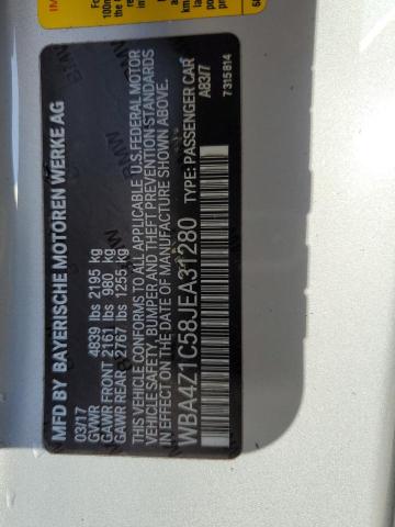 WBA4Z1C58JEA31280 BMW 430I