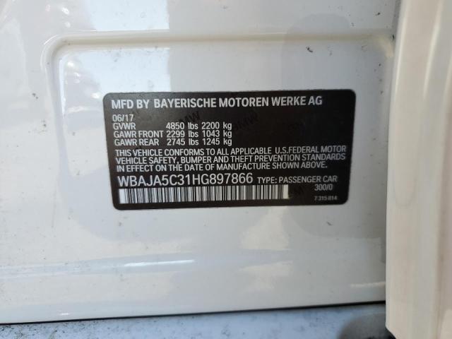 WBAJA5C31HG897866 BMW 530 I