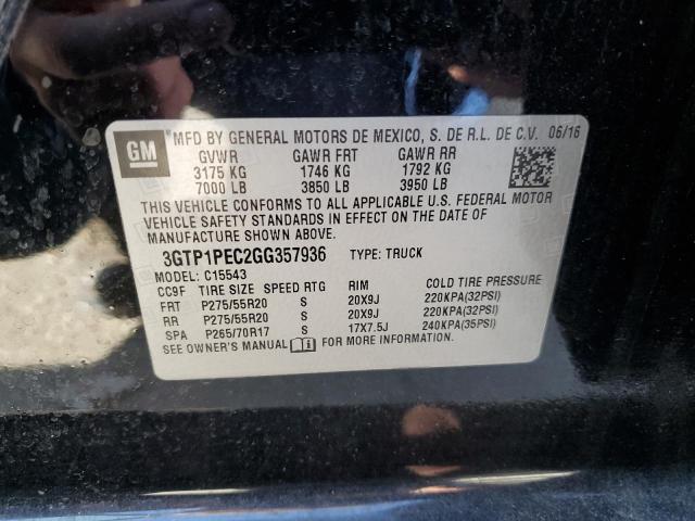 3GTP1PEC2GG357936 GMC Sierra C1500 Denali