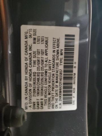 2HKRM4H72FH655857 Honda CR-V EXL