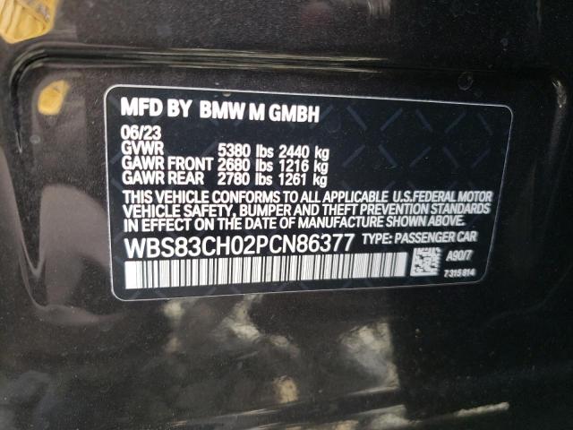 WBS83CH02PCN86377 BMW M5