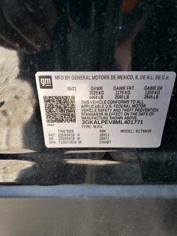 3GKALPEV8ML401771 GMC Terrain Slt
