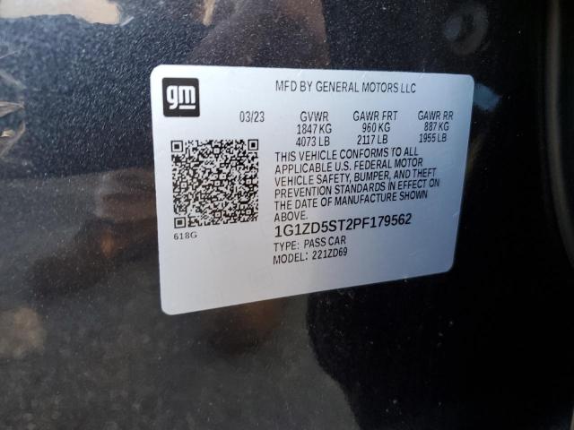 1G1ZD5ST2PF179562 Chevrolet MALIBU LT