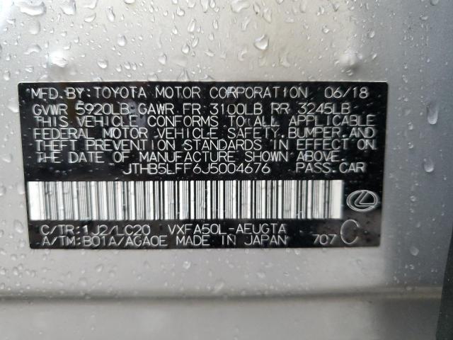 JTHB5LFF6J5004676 Lexus Ls 500