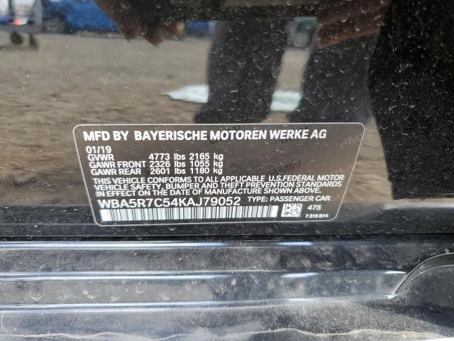 WBA5R7C54KAJ79052 BMW 330XI