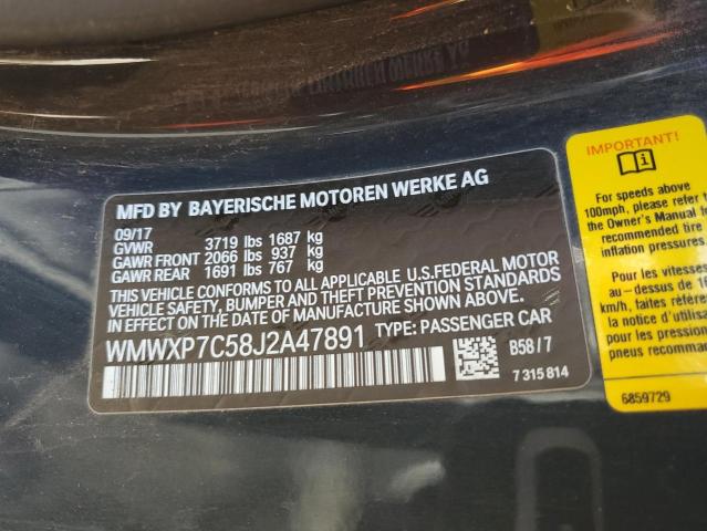 WMWXP7C58J2A47891 Mini COOPER S