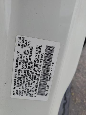 5FNRL5H6XGB105130 Honda ODYSSEY EXL