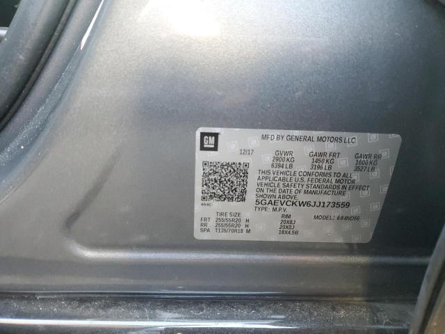 5GAEVCKW6JJ173559 Buick Enclave Avenir