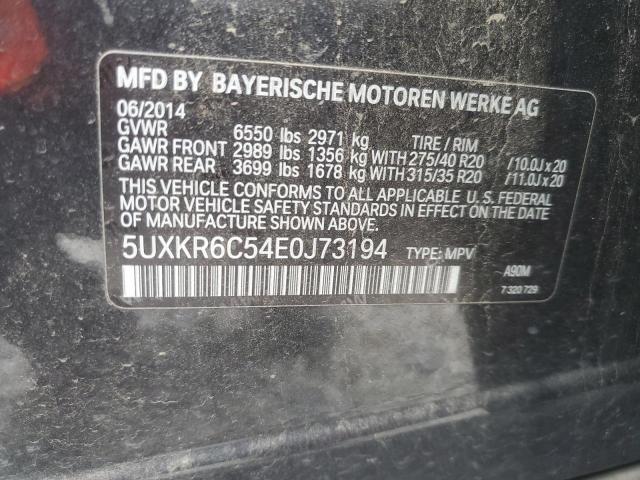 5UXKR6C54E0J73194 BMW X5 Xdrive50i