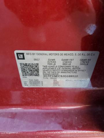 3GTP1NEC9JG169510 GMC Sierra C1500 Slt