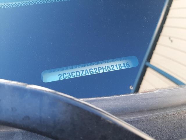 2C3CDZAG2PH521846 Dodge Challenger Sxt