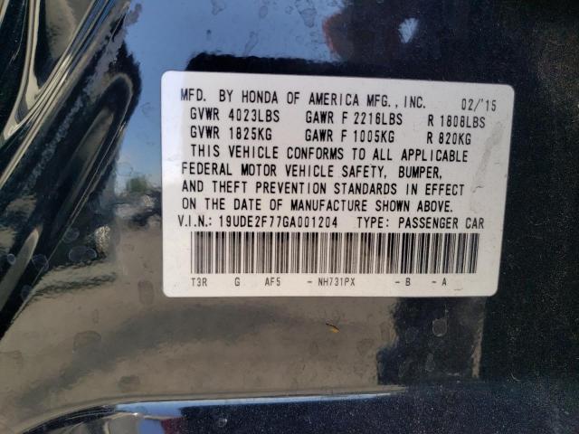 19UDE2F77GA001204 Acura Ilx Premium