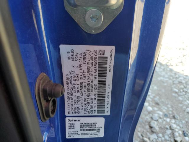 2HGFC3A57KH755501 Honda CIVIC SI
