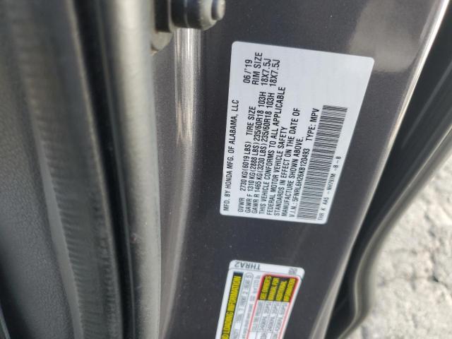 5FNRL6H26KB120493 Honda ODYSSEY LX