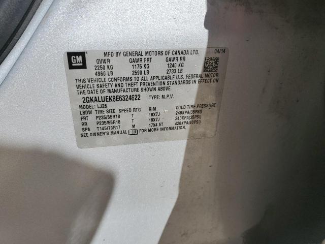 2GKALUEK8E6324622 GMC Terrain Denali