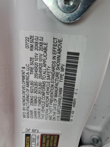 5J8TC2H66NL014484 Acura Rdx A-spec