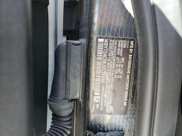 WBY7Z4C58JVC34458 BMW I3 REX