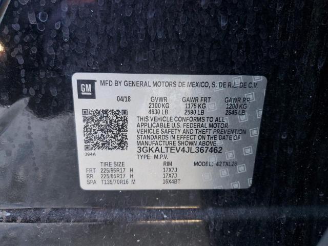 3GKALTEV4JL367462 GMC Terrain Sle