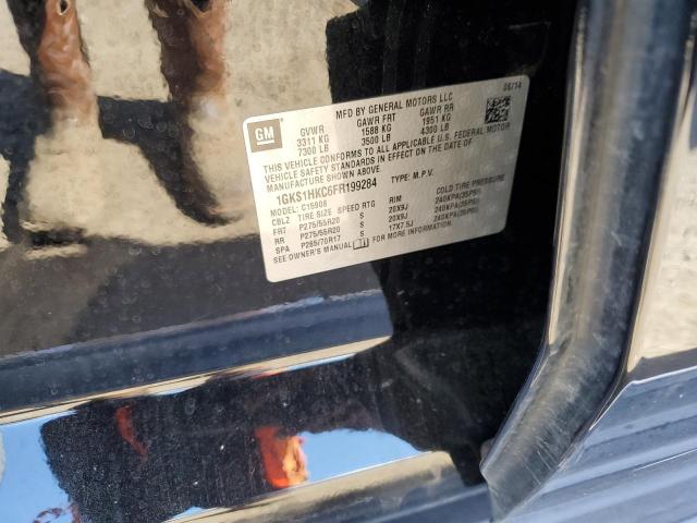 1GKS1HKC6FR199284 GMC Yukon Xl C1500 Slt