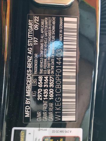 W1KEG1CB0PF014403 Mercedes-Benz Eqe Sedan 350 4matic