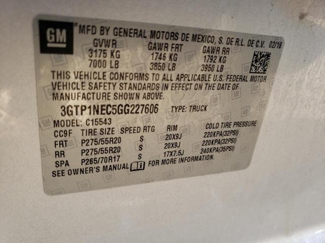 3GTP1NEC5GG227606 GMC Sierra C1500 Slt