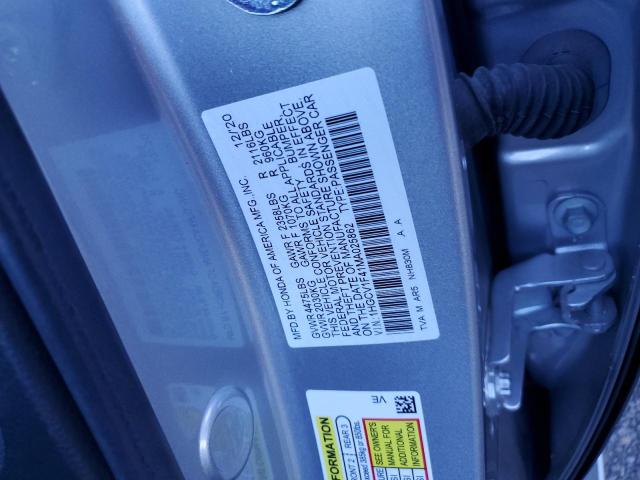 1HGCV1F41MA025862 Honda ACCORD SPO