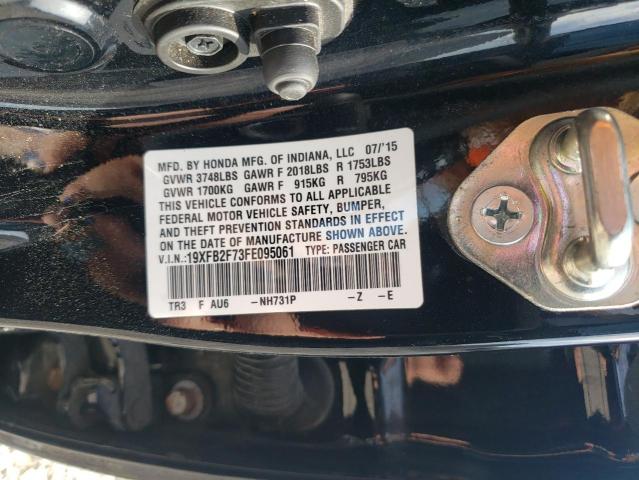19XFB2F73FE095061 Honda CIVIC SE