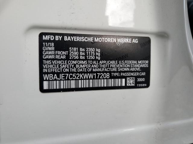 WBAJE7C52KWW17208 BMW 540 XI