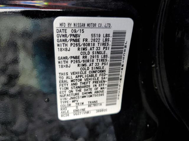 JN8CS1MW1GM750395 Infiniti QX70
