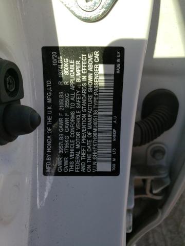 SHHFK7H96MU405138 Honda Civic Sport Touring